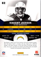 2011 Panini Gridiron Gear Vincent Jackson #62