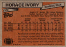 1981 Topps Horace Ivory