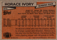 1981 Topps Horace Ivory #372
