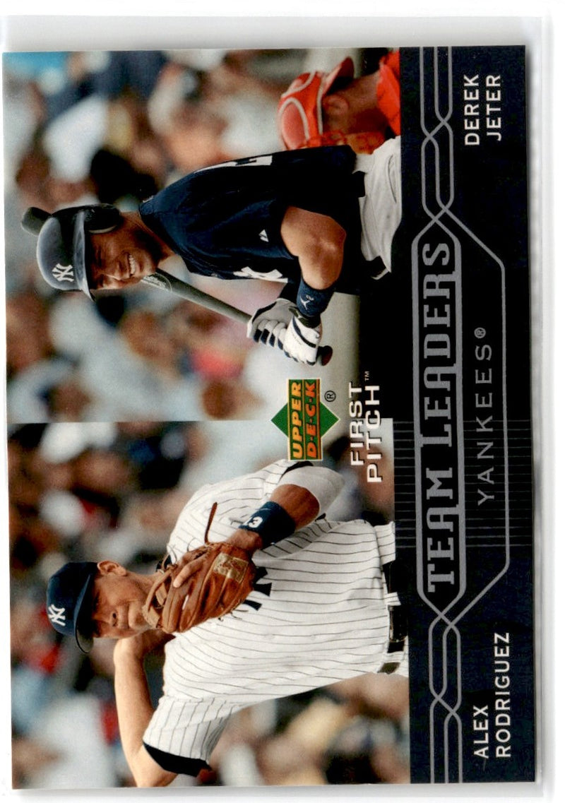 2005 Upper Deck First Pitch Alex Rodriguez/Derek Jeter