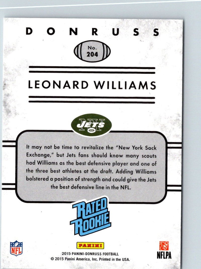 2015 Donruss Leonard Williams