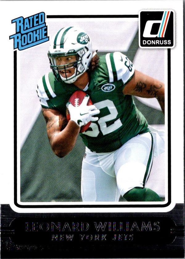 2015 Donruss Leonard Williams #204 Rookie