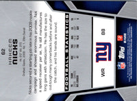 2010 Topps Unrivaled Hakeem Nicks #62