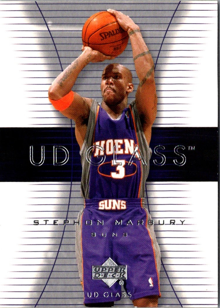 2003 UD Glass Stephon Marbury