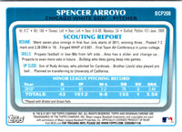 2011 Bowman Chrome Prospects Spencer Arroyo #BCP208