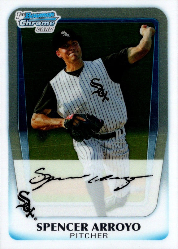 2011 Bowman Chrome Prospects Spencer Arroyo #BCP208