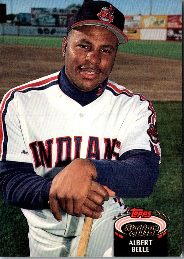 1992 Stadium Club Albert Belle #220