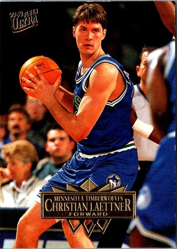 1995 Ultra Christian Laettner #107