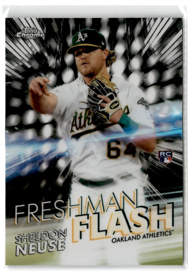 2020 Topps Chrome Freshman Flash Sheldon Neuse #FF-7