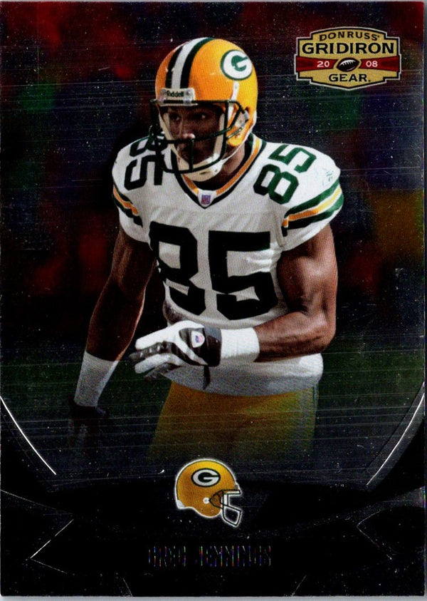 2008 Donruss Gridiron Gear Greg Jennings #38