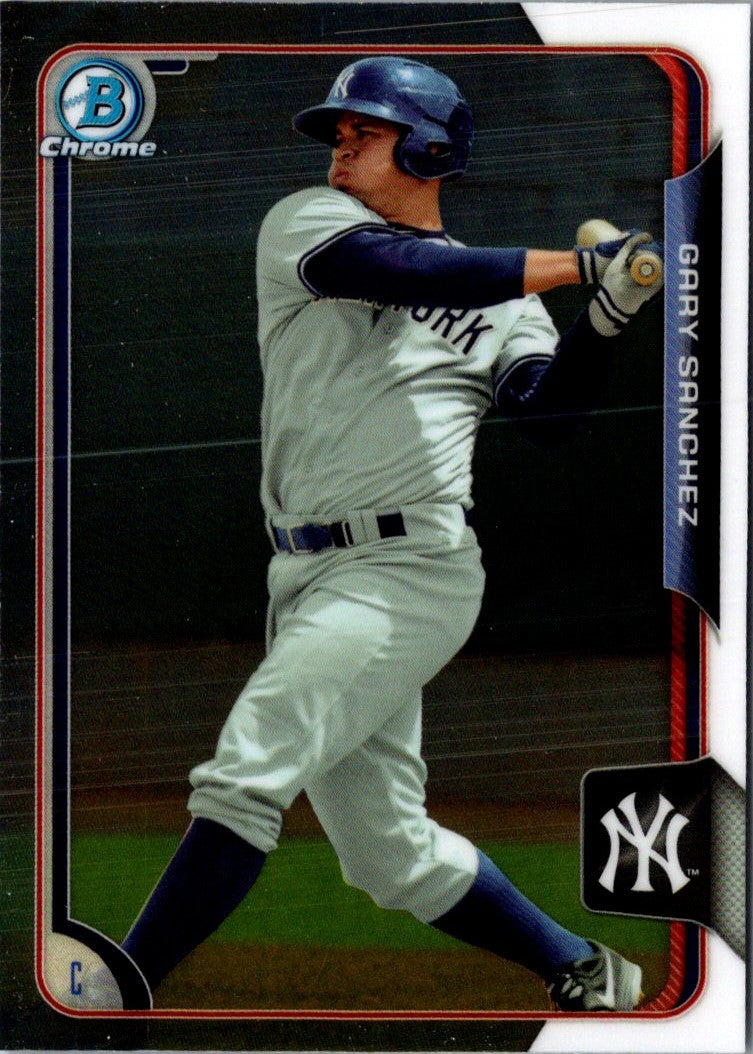 2015 Bowman Chrome Prospects Gary Sanchez