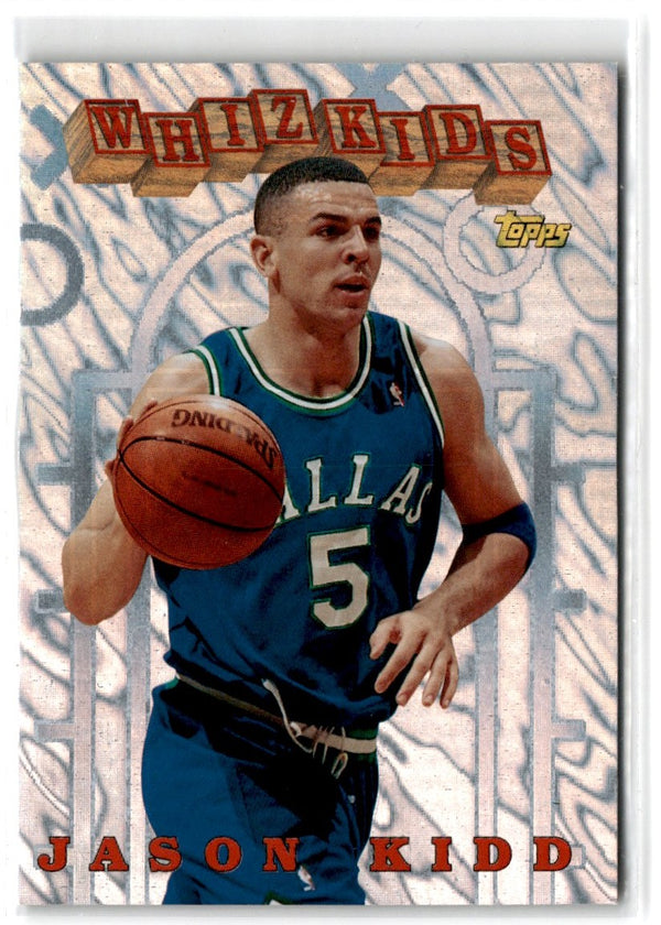 1995 Topps Whiz Kids Jason Kidd #WK8