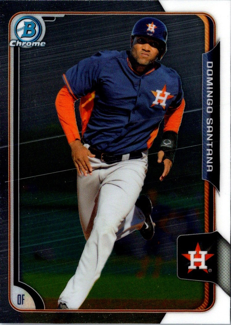 2015 Bowman Chrome Prospects Domingo Santana