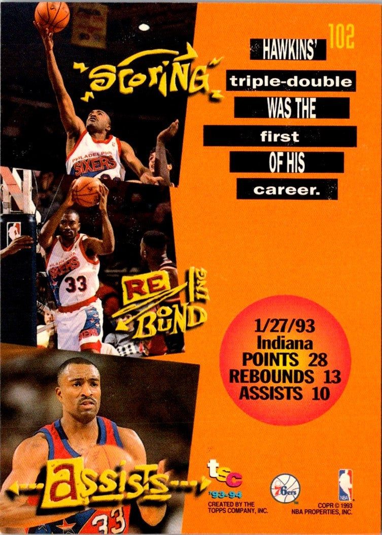 1993 Stadium Club First Day Issue Hersey Hawkins