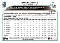 2022 Topps Evan White #602