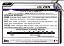 2021 Bowman Chrome Prospects Zac Veen