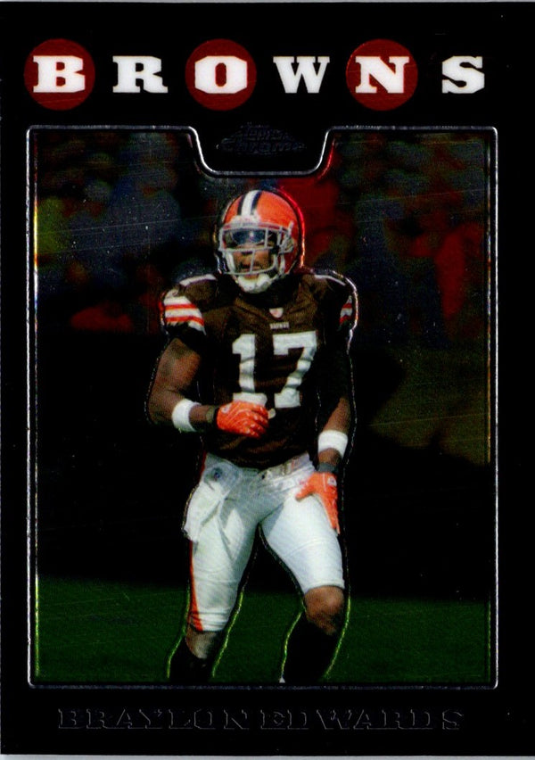 2008 Topps Chrome Braylon Edwards #TC87