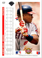 1992 Upper Deck Albert Belle #137
