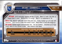 2019 Bowman Draft Chrome Grant Gambrell #BDC-138