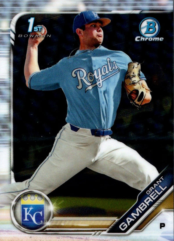 2019 Bowman Draft Chrome Grant Gambrell #BDC-138