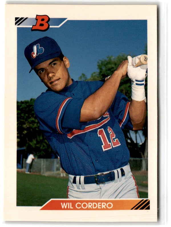 1992 Bowman Wil Cordero #194