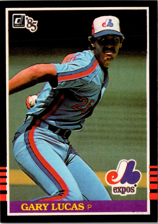 1985 Donruss Gary Lucas #498