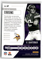 2019 Panini Playbook Orange Kirk Cousins #67