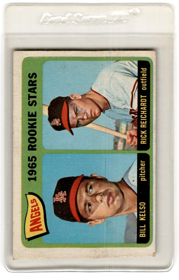 1965 Topps Angels Rookies - Bill Kelso/Rick Reichardt #194 VG-EX