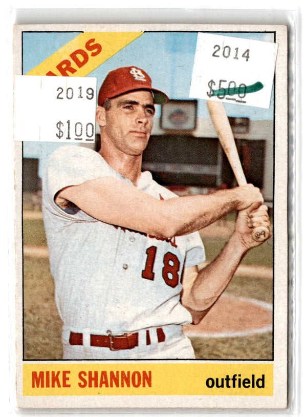 1966 Topps Mike Shannon #293