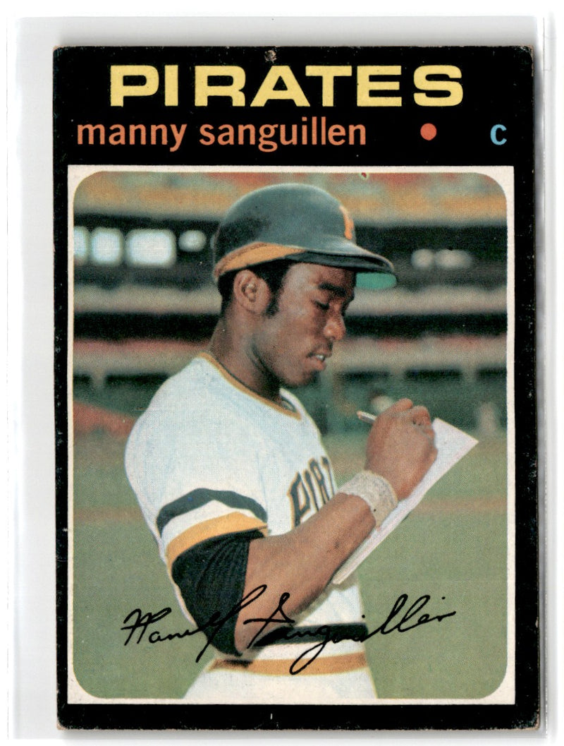 1971 Topps Manny Sanguillen