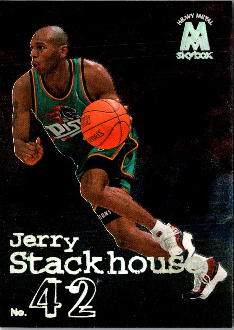 1998 SkyBox Molten Metal Jerry Stackhouse