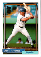 1992 Topps Traded Gregg Jefferies #55T
