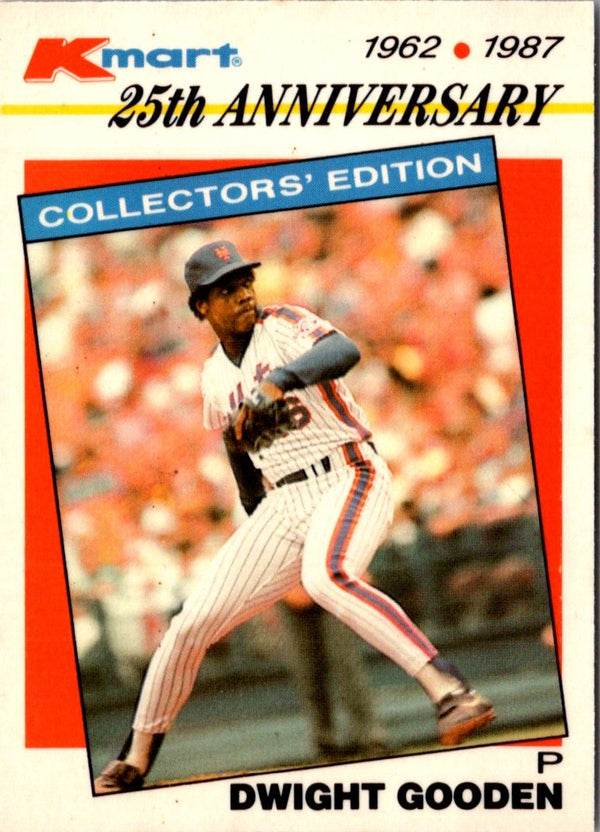 1987 Topps Kmart 25th Anniversary Dwight Gooden #26