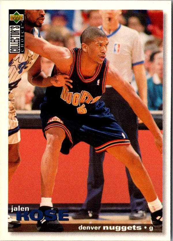 1995 Collector's Choice Jalen Rose #29