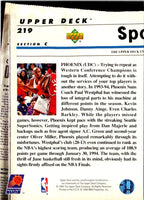 1993 Upper Deck Special Edition Electric Court Kevin Johnson #219