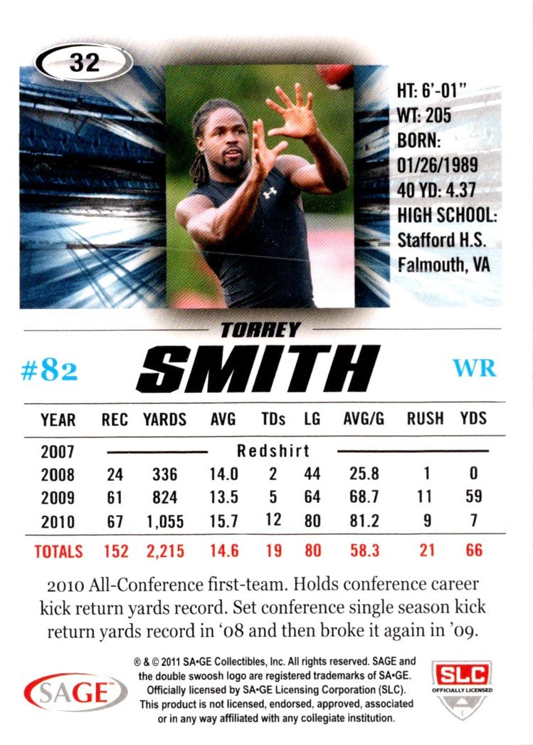 2011 Panini Torrey Smith