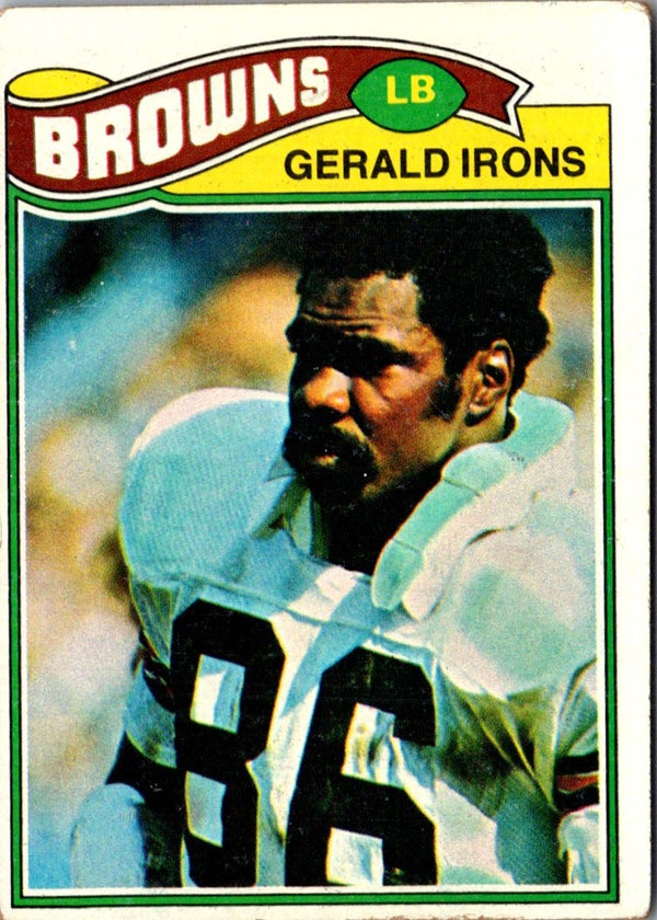 1977 Topps Gerald Irons #517