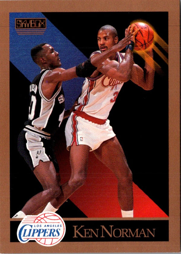 1990 SkyBox Ken Norman #131