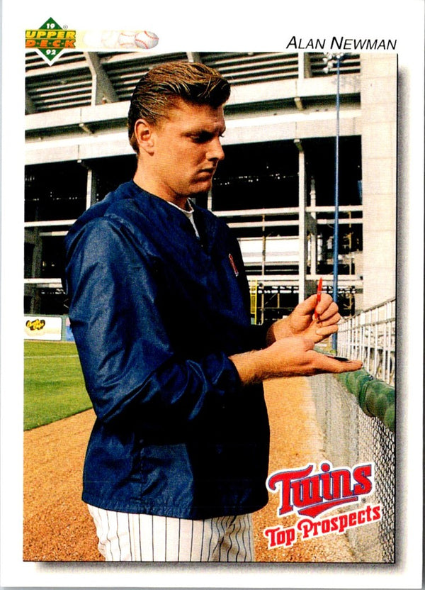 1992 Upper Deck Minors Alan Newman #240