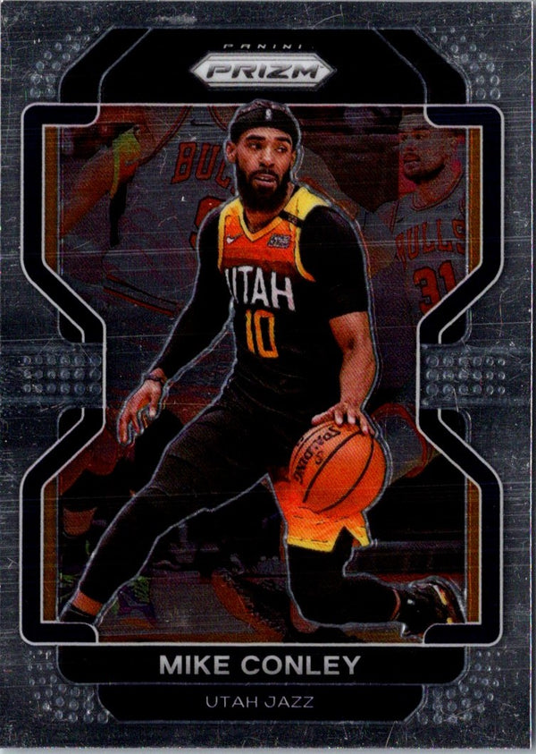 2021 Panini Prizm Blue Mike Conley #117