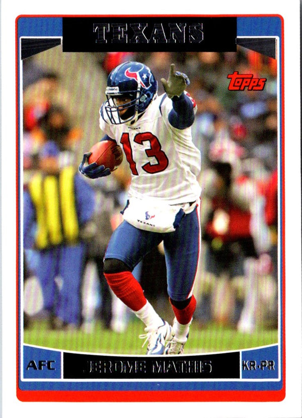 2006 Topps Jerome Mathis #104