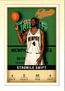 2001 Fleer Authentix Stromile Swift