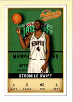 2001 Fleer Authentix Stromile Swift #62