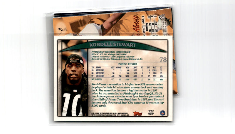 1998 Pinnacle Mint Gems Kordell Stewart