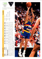 1991 Upper Deck Chris Jackson #319