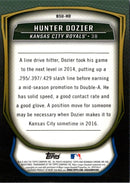 2015 Bowman Chrome Scouts Update Hunter Dozier