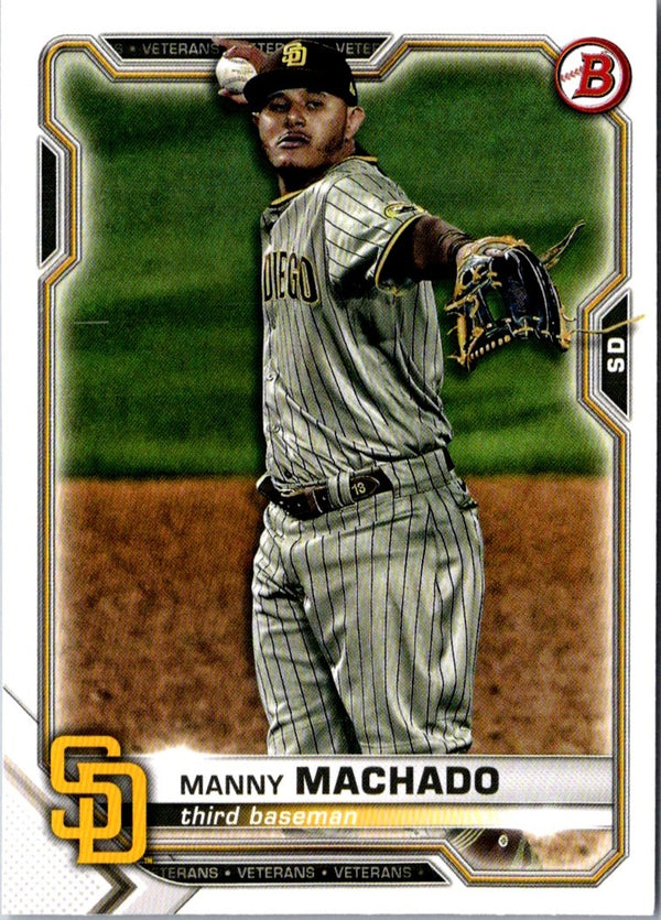 2021 Bowman Manny Machado #52