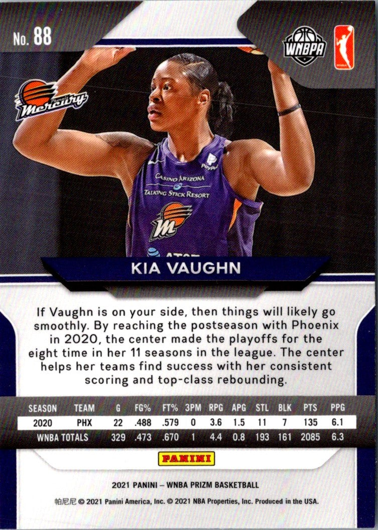 2021 Panini Prizm WNBA Kia Vaughn