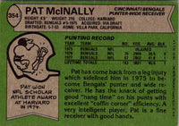1978 Topps Pat McInally #354