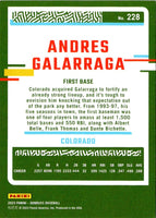 2023 Donruss Holo Blue Andres Galarraga #228